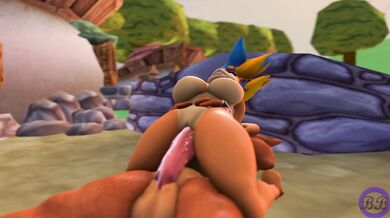 Busty Vixen Tawna Gets Pounded By Bandicoot in Explosive Orgies (SFM)