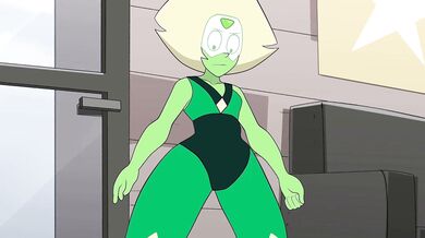 Sexy Peridot's Audition Tape: The Gem Seduces the Camera for Her Big Break