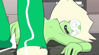 Sexy Peridot's Audition Tape: The Gem Seduces the Camera for Her Big Break