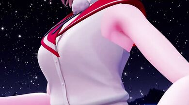 Dirty MILF Gets Nailed by Two Young Studs in the Back Alley