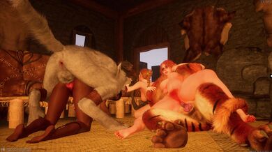 'Wild Nature: Stormy Hentai Orgy'