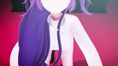 The Hot and Steamy Yuuka Cuckoldry Report with Both Parts [Uncensored]