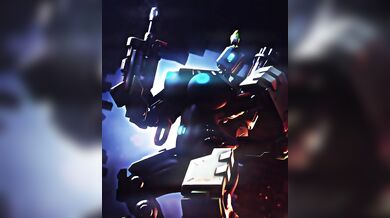 Fucking Overwatch Bastion's Huge Cock in Full HD Quality!