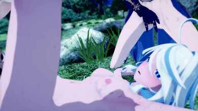 Unleashing the Beast: Moonlight Fury with Furina and Jean in Genshin Impact