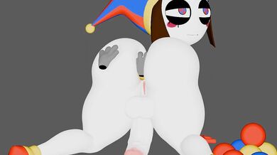 Anal-Loving Pomni Gets Her Pussy Stretched and Licked to Perfection in 'The Anal Show'