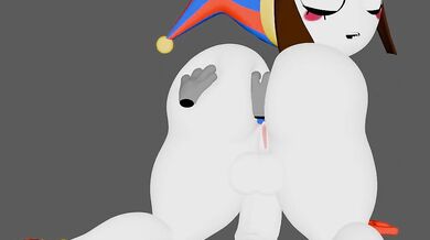 Anal-Loving Pomni Gets Her Pussy Stretched and Licked to Perfection in 'The Anal Show'