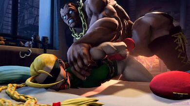 Sexy Bikini Cammy: Street Fighter Hentai Porn Parody with Hardcore BGM