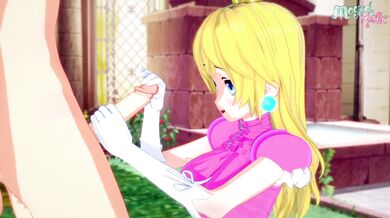 MagicalMysticVA's Peach Handjob Adventure