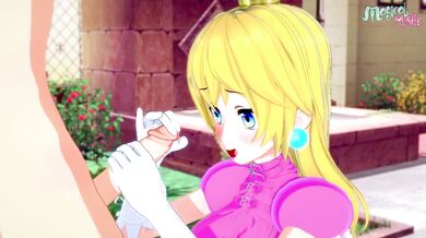 MagicalMysticVA's Peach Handjob Adventure