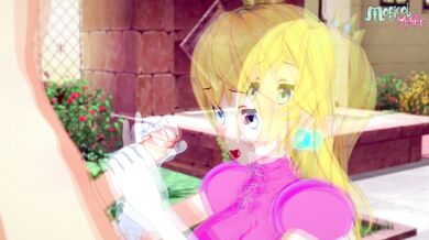 MagicalMysticVA's Peach Handjob Adventure