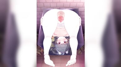 Wasting away in the trash can, Miyu moans as she desperately seeks release from her overflowing rubbish bin.