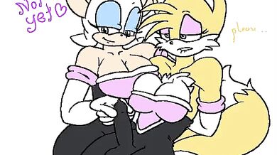Futanari Tails vs. the Red Fox (Rouge)