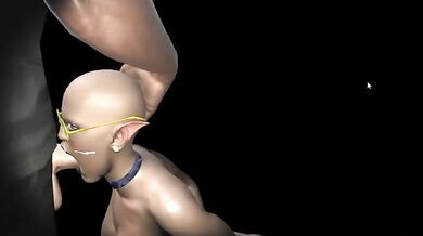 Throbbing Love Hole Invades the World of 'Super Deep Throat' - A XXX Cartoon Porn Adventure.