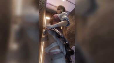 Anal Queen Lili Stands on her Fucking Hole, Moaning Loudly