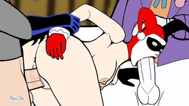 Harley Gets Fucked By Clown And Mouse