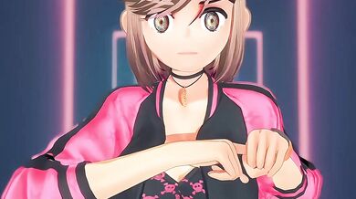 Aggressive Tease: Suggestive Fucking Gesture with Ahannibal