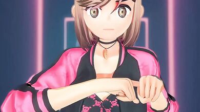 Aggressive Tease: Suggestive Fucking Gesture with Ahannibal