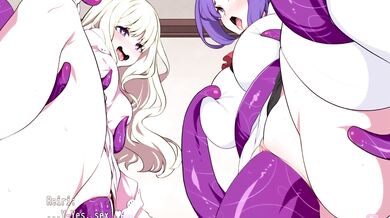 Tentacle Mind Fuck - Reiri and Yusi's Brainwashing Orgy