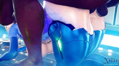 'Mega Man's Mom, Samus Aran, is a Sexy Space Hunter who needs to be penetrated deep and hard in every hole!'