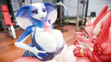 Nisha and Benneq's Steamy Threesome with Rekindled Love in 3D