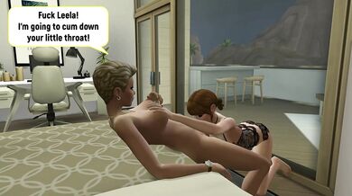 Sims and Quickie: The Principal's Secret Lust