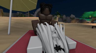 Antlered Bitch Gets Beach Fucking