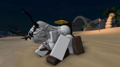 Antlered Bitch Gets Beach Fucking