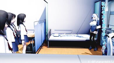 Doctor's Orgy with Futanari Patient: Humiliating Examination Sessions Pt. 1