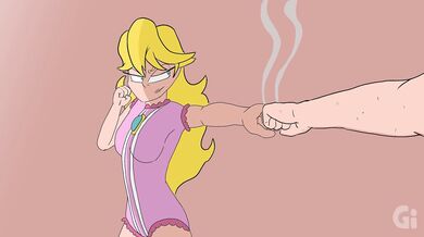 A Legend of the Spermy Breast: Peach's Battle Against Zelda's Milky Dungeon