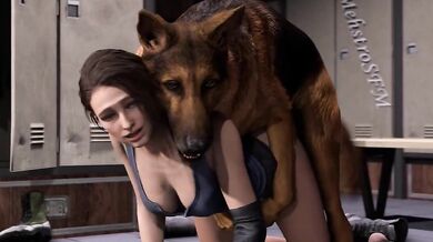 Jill gets banged by a rabid Dog [MehstroSFM]