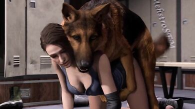 Jill gets banged by a rabid Dog [MehstroSFM]
