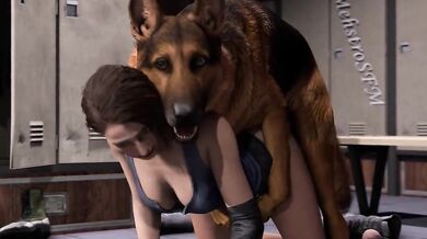 Jill gets banged by a rabid Dog [MehstroSFM]