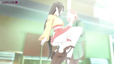 Konoha's Legendary Masterpiece: Hanabi and Choji's Erotic Adventure