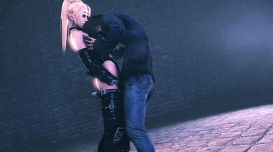 Rachel Obliterates a Lawbreaker's Nuts [Cosmic Barbarity]