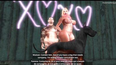 Gangbanged by Canines: A Slut's Public Humiliation