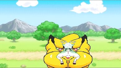 Cumming Inside Sugar's Wet Muffin - Pikachu x Cezary