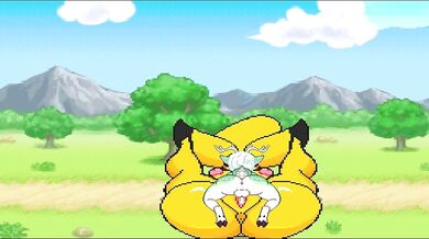 Cumming Inside Sugar's Wet Muffin - Pikachu x Cezary