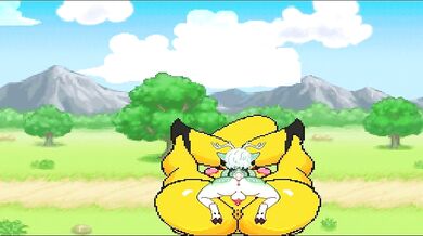 Cumming Inside Sugar's Wet Muffin - Pikachu x Cezary