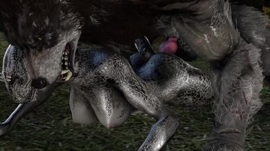 Argonian and Werewolf Fuck Fest