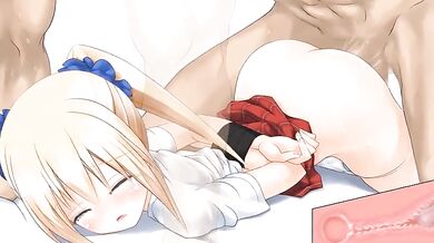 Rough Sex with the Cute Little Maid Who Couldn't Resist
