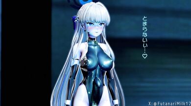 Jizz-filled Bodysuit Fuck Fest with Futanari Spy