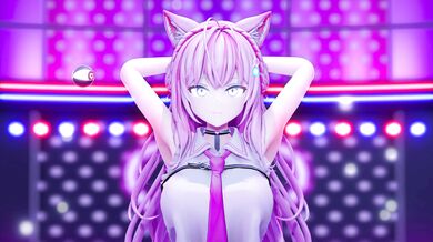 Black Hair Girl Hijacks Sexual Dance Performance in 'KUROMARU Hijacked SEXdance Koyori ver. [ブラン]'