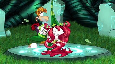 Rayman's Whore Origins with a Lightning-Powered Lion