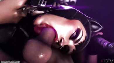 - Catwoman's Deep Throat Dilemma