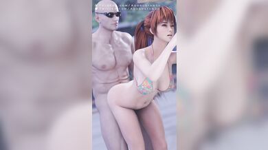 Japanese Beach Beauties Gangbanged in Public
