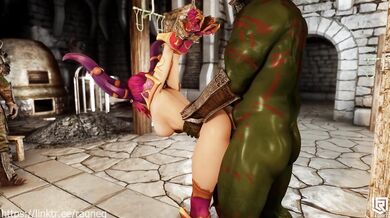 Dragonqueen's Reckoning: Alexstrasza Takes On The Dragonmaw Orc Horde In This Hentai Epic!