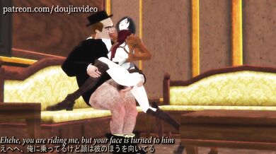 Mikasa Ackerman's Cuckolding - Attack on Titan Part 6: The Giantess Queen Rides Her Husband Hard