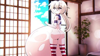 Shimakaze devours her prey in raunchy animated flick from The Aya
