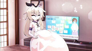 Shimakaze devours her prey in raunchy animated flick from The Aya