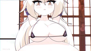 Shimakaze devours her prey in raunchy animated flick from The Aya